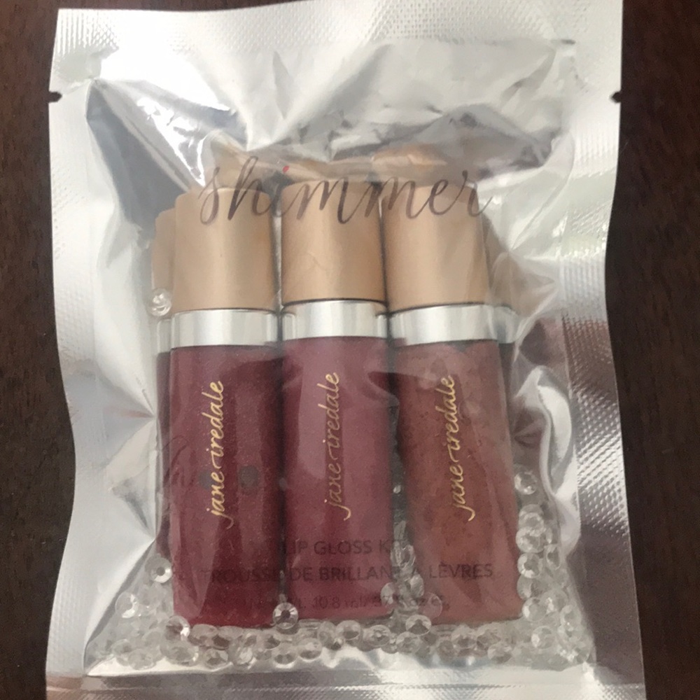 Jane Iredale Shimmer Lip Gloss Trio (Ltd Edition)